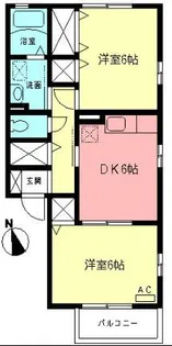 コンフォールメゾン【2階】の間取り