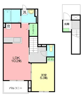 ストロベリー ヒルズ【2階】の間取り