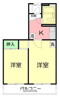 メゾン・ド・ピアⅡ【2階】の間取り
