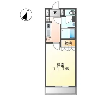 プレサスSⅡ【2階】の間取り