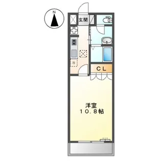 IVY COURT(アイビーコート)【1階】の間取り