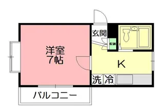 サンテラス湘南【1階】の間取り