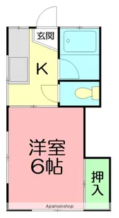 アポロ【1階】の間取り