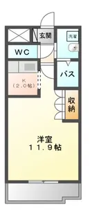 エクセルハイツ高村【1階】の間取り