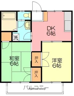 キティハウス【2階】の間取り