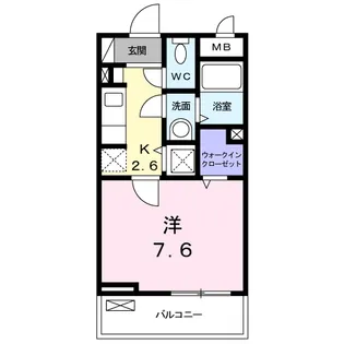 カーンズ高座渋谷【2階】の間取り