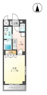 フィジーサイト【2階】の間取り