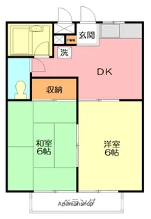 メイジー・S【2階】の間取り