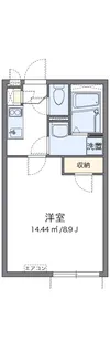クレイノBROOKⅡ【203号室】の間取り