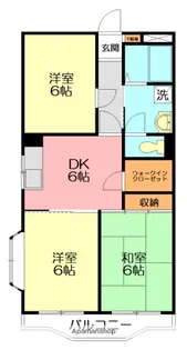 メゾン湘南【2階】の間取り