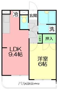 ストラット辻堂【3階】の間取り