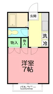 羽黒コーポ【2階】の間取り