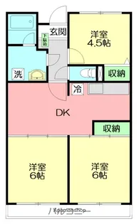くりぃむマンション【2階】の間取り