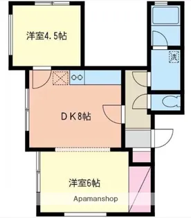 エスポアール湘南【1階】の間取り