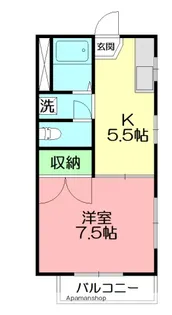 シオン藤沢A【1階】の間取り