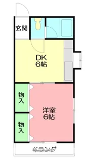 第三湘南ハイツ【2階】の間取り