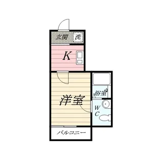 ソフィアエヌ湘南平塚【3階】の間取り