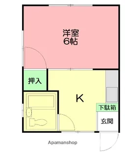 茅沼荘【2階】の間取り