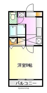 今泉コーポ【2階】の間取り