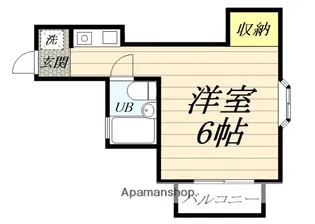 ドルフ鶴巻NO11【2階】の間取り