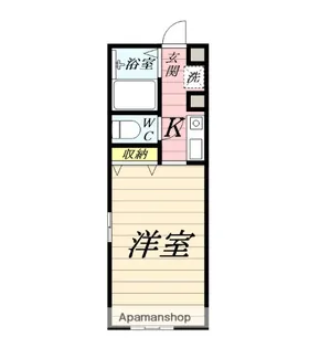 メゾンクォーレⅡ【1階】の間取り