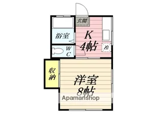 コーポ F【2階】の間取り