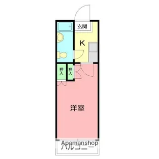 エディフィシオ秦野【1階】の間取り