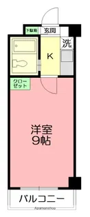 グランド伊勢山【3階】の間取り