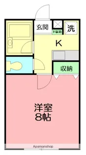 サンリーブ湘南台【1階】の間取り
