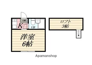 ドルフ桜ヶ丘【1階】の間取り