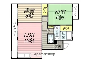 ピアシティー加藤【2階】の間取り