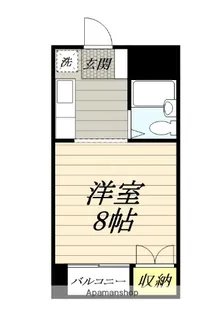 コーポ・ベレーザ【1階】の間取り