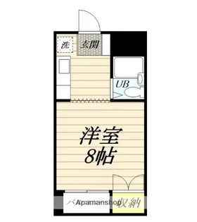 コーポ・ベレーザ【1階】の間取り