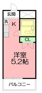 ドムール平塚第3【4階】の間取り