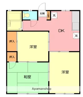 ヴィレッジ湘南【1階】の間取り