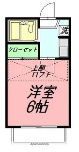 マリンコーポ片瀬江ノ島第2【1階】の間取り