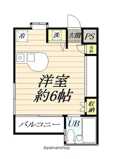 キュービックハウス【202号室】の間取り