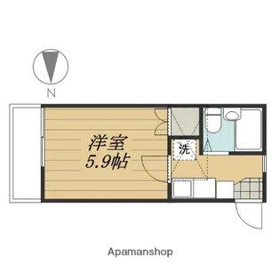 フジパレス湘南参番館【2階】の間取り