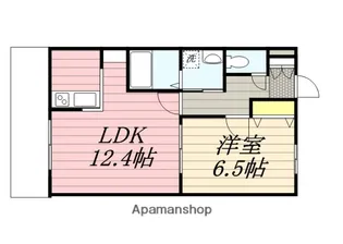 オークデンヴィラ【1階】の間取り