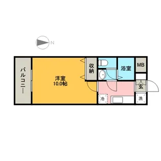 さがみ野セントラルビル Ⅱ【3階】の間取り