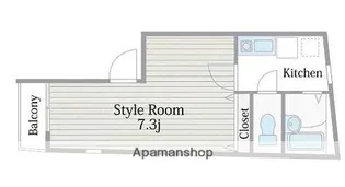 B’CASA平塚【2階】の間取り