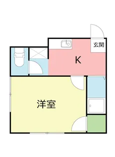 アブソリティーズ48【202号室】の間取り