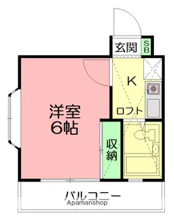 湘南台ドミール21C【2階】の間取り