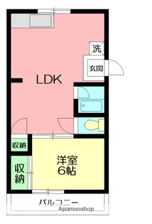 桐山ビル【2階】の間取り