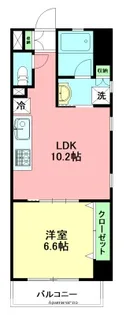 グランデュールⅢ江ノ島【5階】の間取り