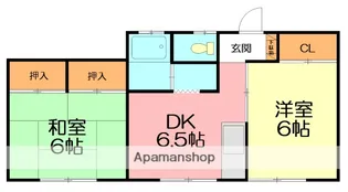 ナチュラ湘南Ⅱ【1階】の間取り
