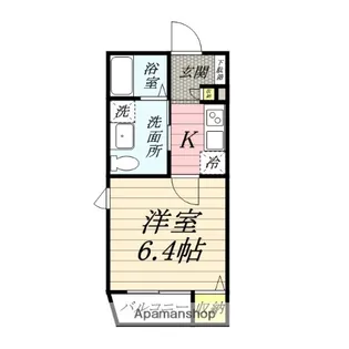 ベルメント袖ケ浜【1階】の間取り