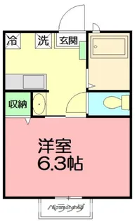 ウィステリア本鵠沼【2階】の間取り