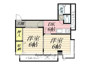 コーポ錦【3階】の間取り