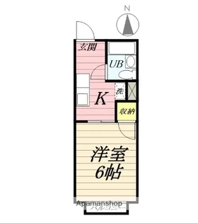 シティハイムエクセルⅠ【1階】の間取り